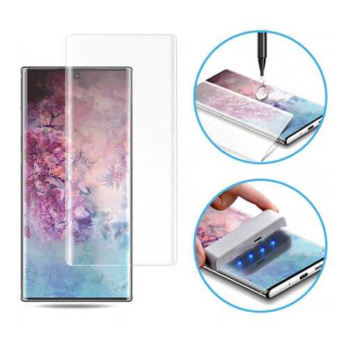 Защитное стекло Epik Nanoscarle Light full glue c УФ лампой для Samsung Galaxy Note 10 в МТС