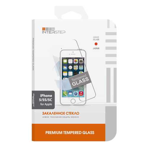 Защитное стекло InterStep для Apple iPhone 5/iPhone 5S/iPhone SE в МТС