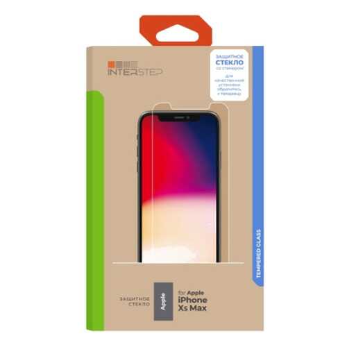 Защитное стекло InterStep для Apple iPhone XS Max (IS-TG-IPHONXSMX-UA3B202) в МТС