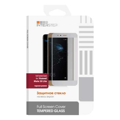 Защитное стекло InterStep для Huawei Mate 20 Lite Black в МТС