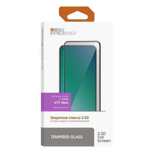 Защитное стекло InterStep FSC для Vivo V17 Neo Black в МТС