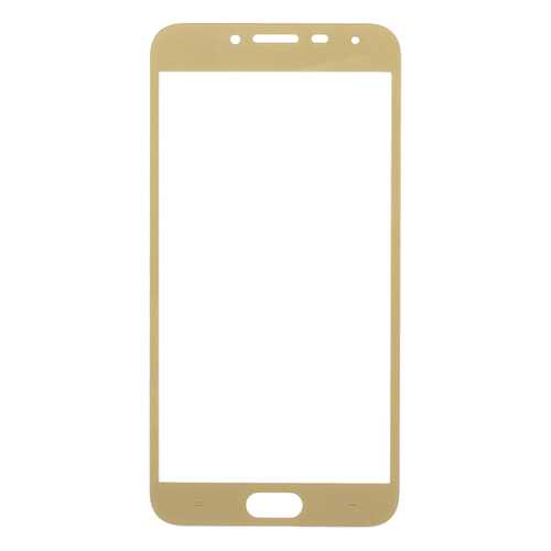 Защитное стекло на весь экран полноклеевое для Samsung Galaxy J4 (2018) золотое в МТС