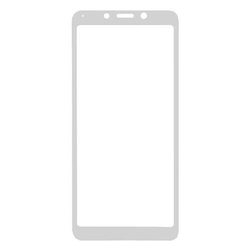 Защитное стекло на весь экран полноклеевое для Xiaomi Redmi 6 / Redmi 6A белое в МТС