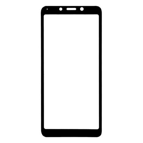 Защитное стекло на весь экран полноклеевое для Xiaomi Redmi 6 / Redmi 6A черное в МТС