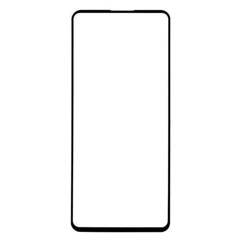 Защитное стекло на весь экран полноклеевое для Xiaomi Redmi Note 9S черное в МТС