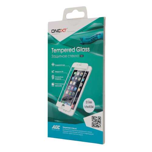 Защитное стекло ONEXT для Apple iPhone 6/iPhone 6S Black в МТС