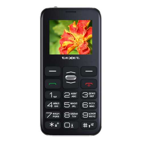 Мобильный телефон teXet TM-B209 Black в МТС