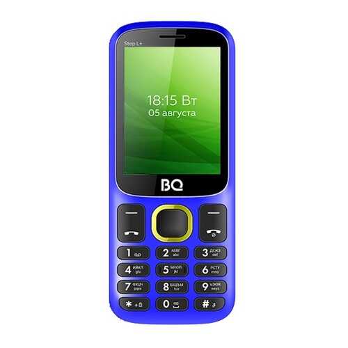 Мобильный телефон BQ 2440 Step L+ Blue/Yellow в МТС