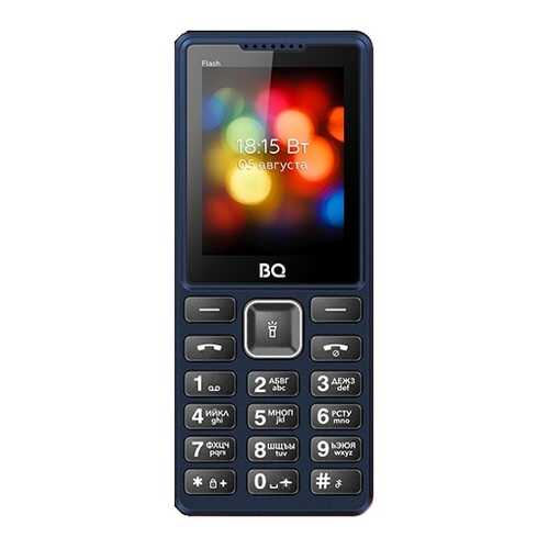 Мобильный телефон BQ 2444 Flash Blue в МТС