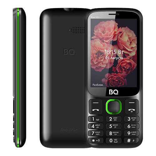 Мобильный телефон BQ 3590 Step XXL+ Black/Green в МТС