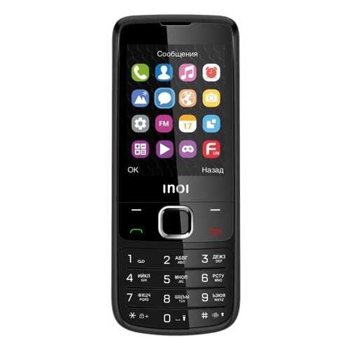 Мобильный телефон INOI 243 Black в МТС