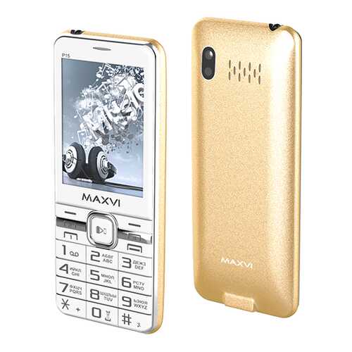 Мобильный телефон Maxvi P15 Wh/Gl в МТС