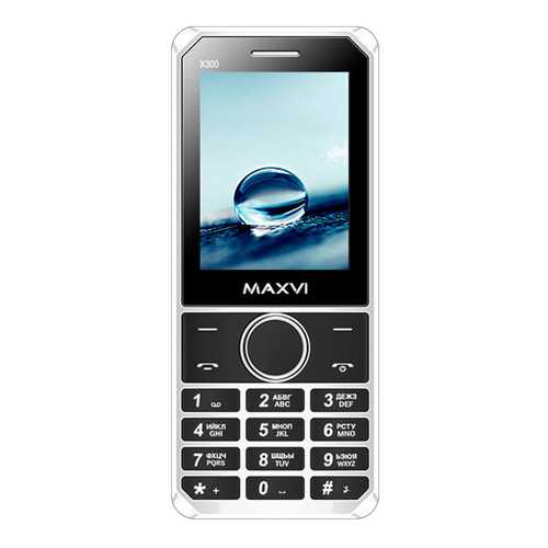 Мобильный телефон Maxvi X300 Black в МТС