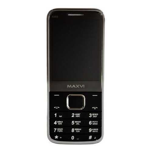 Мобильный телефон Maxvi X850 Black в МТС