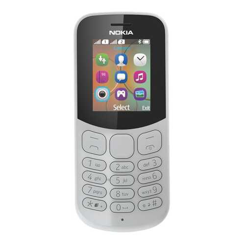 Мобильный телефон Nokia 130 DS (TA-1017) Gray в МТС