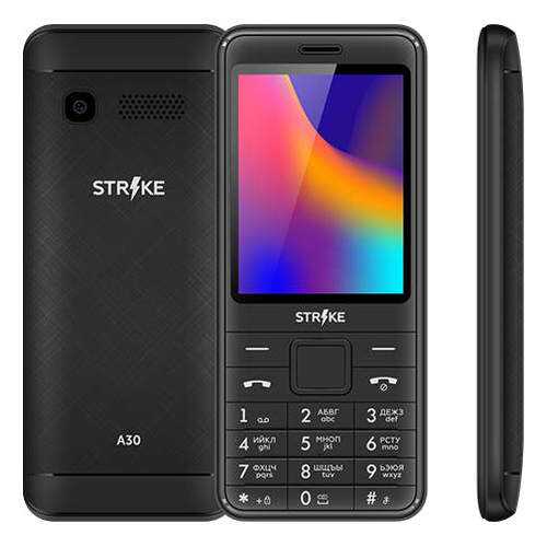 Мобильный телефон STRIKE A30 Black в МТС