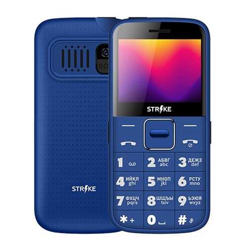 Мобильный телефон STRIKE S20 Blue в МТС
