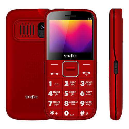 Мобильный телефон STRIKE S20 Red в МТС