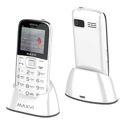Мобильный телефон Maxvi B6 White в МТС