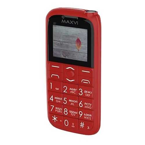 Мобильный телефон Maxvi B7 Red в МТС