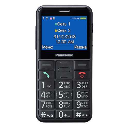 Мобильный телефон Panasonic KX-TU150 Black в МТС