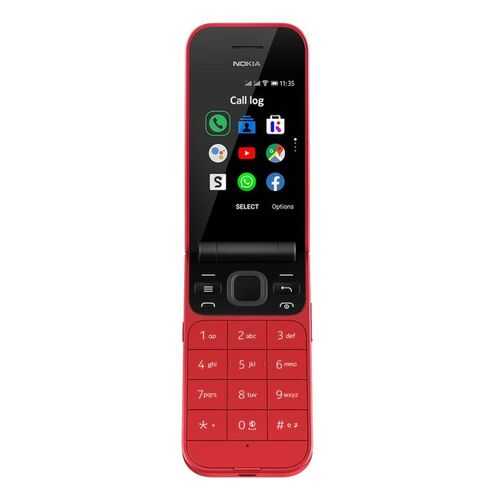 Мобильный телефон Nokia 2720DS Flip (TA-1175) Red в МТС