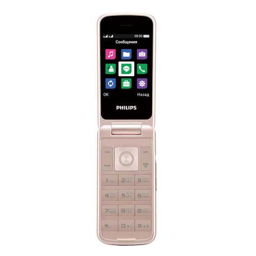 Мобильный телефон Philips Xenium E255 White в МТС