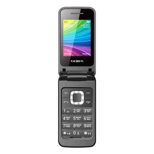 Мобильный телефон teXet TM-204 Grey в МТС