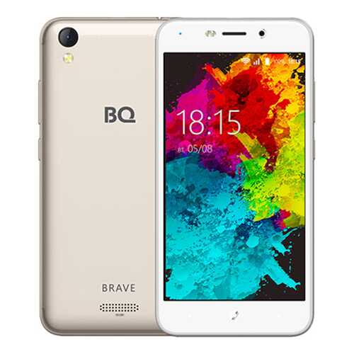 Смартфон BQ BQ-5008L Brave 16Gb Gold в МТС