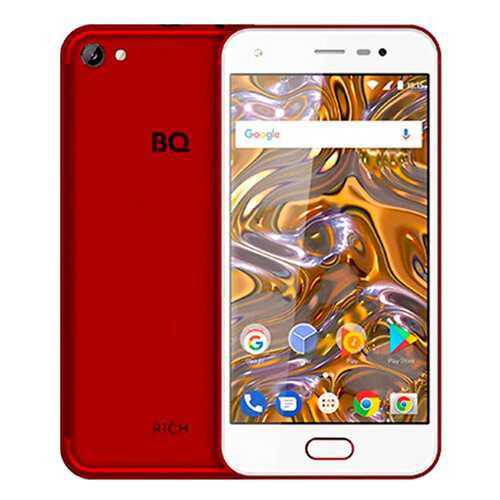 Смартфон BQ BQ-5012L Rich 8Gb Red в МТС