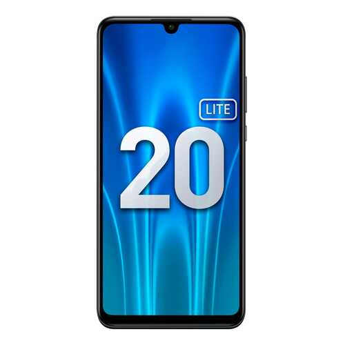 Смартфон Honor 20 Lite 4+128Gb Midnight Black (MAR-LX1H) в МТС