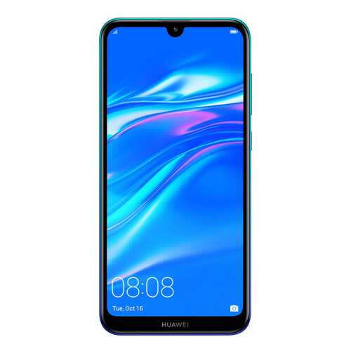 Смартфон Huawei Y7 (2019) 32Gb Blue в МТС