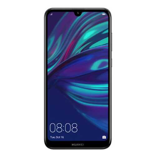 Смартфон Huawei Y7 2019 4+64GB Midnight Black (DUB-LX1) в МТС