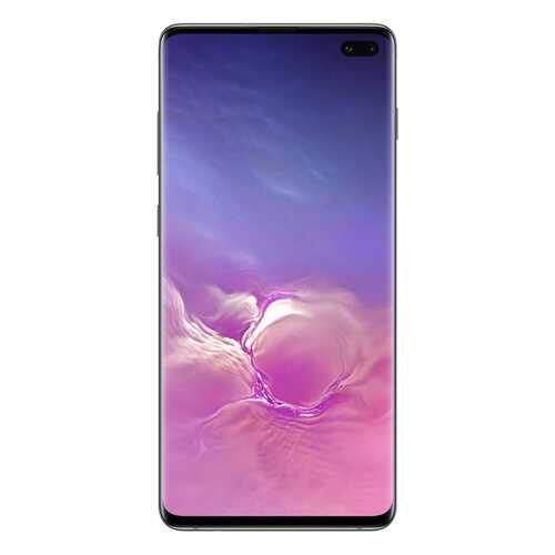 Смартфон Samsung Galaxy S10+ 128Gb Onyx (SM-G975F) в МТС