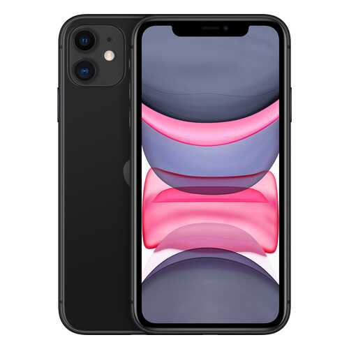 Смартфон Apple iPhone 11 128GB Black (MWM02RU/A) в МТС