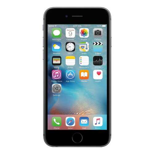 Смартфон Apple iPhone 6s 64Gb Space Gray (FKQN2RU/A) восстановленный в МТС