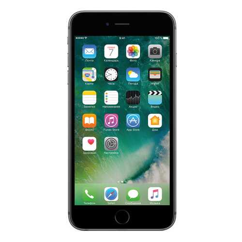 Смартфон Apple iPhone 6S Plus 128 Gb Space Gray (FKUD2RU/A) восстановленный в МТС