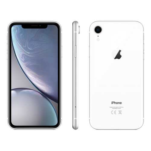 Смартфон Apple iPhone XR 64GB White (MRY52RU/A) в МТС
